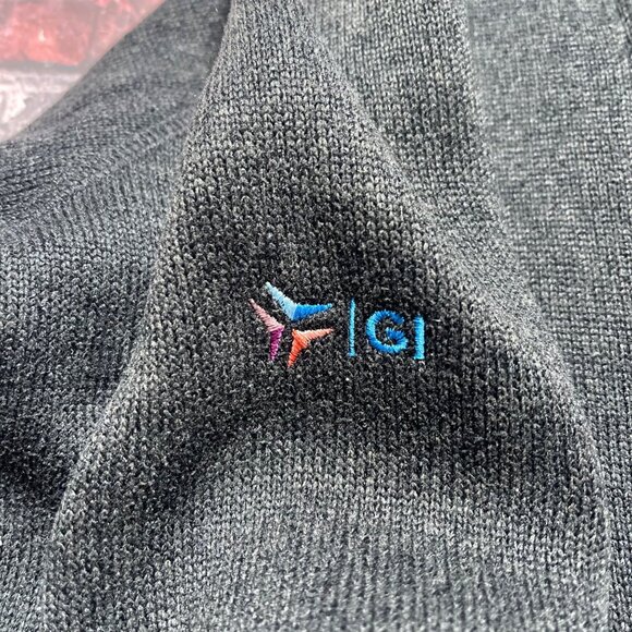 Patagonia Mens Gray Long Sleeve Full-Zip Synchilla Fleece Jacket Sz S Embroidere - Picture 3 of 8